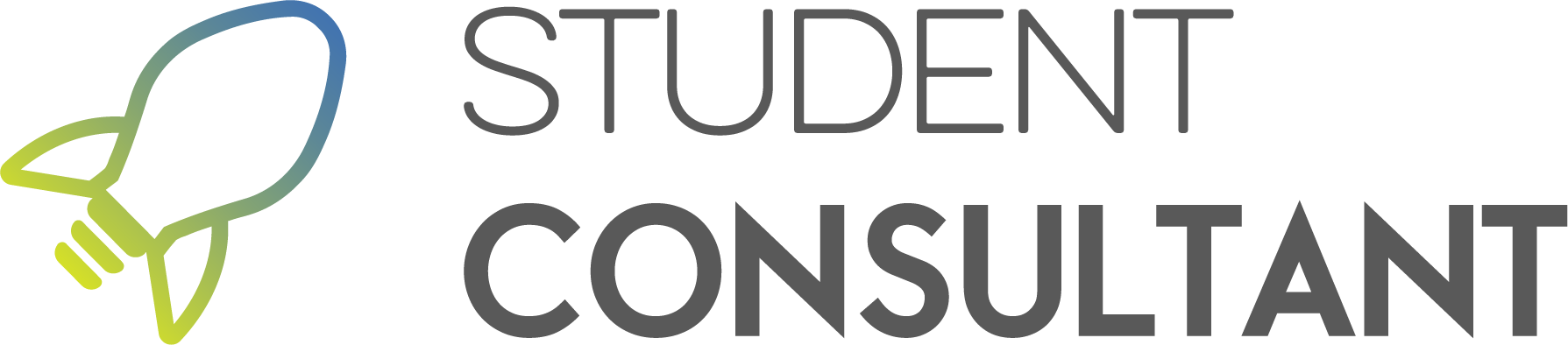 Logo Student Consultant grijs met transparante achtergrond